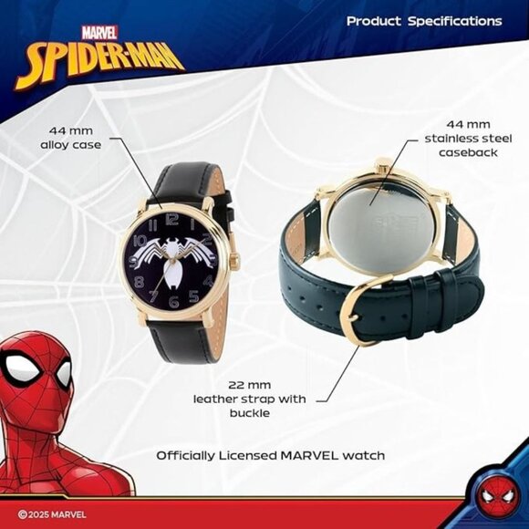 NWT - Marvel Spider-Man Adult Vintage Analog Quartz Watch - Picture 13 of 16
